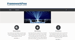 Desktop Screenshot of frameworkpros.com